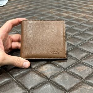 Coach leather wallet
